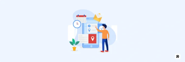 Logistics manager using sales employee tracking app to monitor staff location and reduce delivery costs
