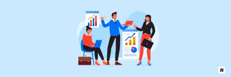 Sales manager analyzing team performance with data-driven insights in apparel sales force management
