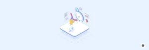 Illustration showing a person analyzing a large digital stopwatch with charts, graphs, and analytics icons. This visual symbolizes modern work tracking software and employee GPS tracking used to monitor productivity, timelines, and compliance in hybrid field teams. Ideal for blogs about remote team management and digital workforce optimization in 2025 by MyFieldHeroes.