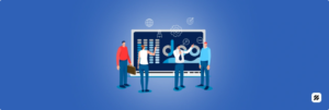 Field team using automated expense management software on mobile device in India