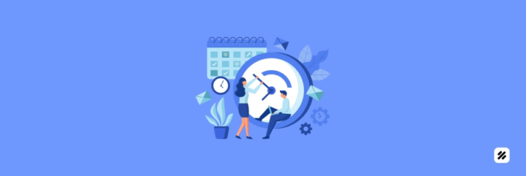 Illustration of a geofence time clock app for distributors enforcing route discipline and call time with calendar and GPS icons.