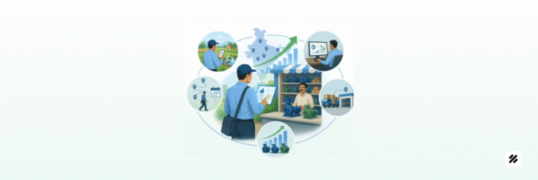 field force automation platform managing water pump sales team tracking dealers orders and performance in India