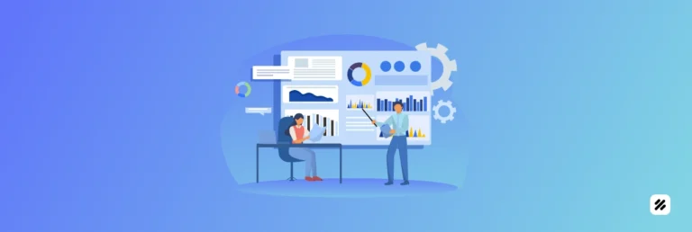 sales force automation dashboard with field sales team analyzing CRM reports and performance data