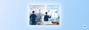 Sales manager shifting from unclear field tracking to structured sales force management strategy with analytics dashboard