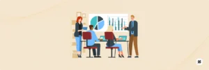 Sales team analyzing business dashboards and performance metrics using field force management software to improve productivity and decision-making.